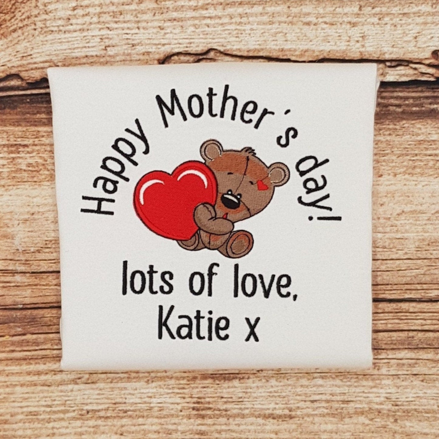 Children's Mother's day t-shirt, Child's mummy's day tee, teddy bear mothers day shirt, personalised mothers day clothes, personalised gift