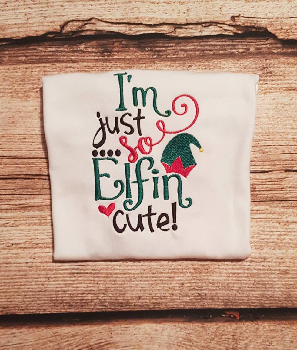 Children's personalised Christmas tshirt, Child's embroidered celebration top, kids personalised gift, Child's xmas shirt