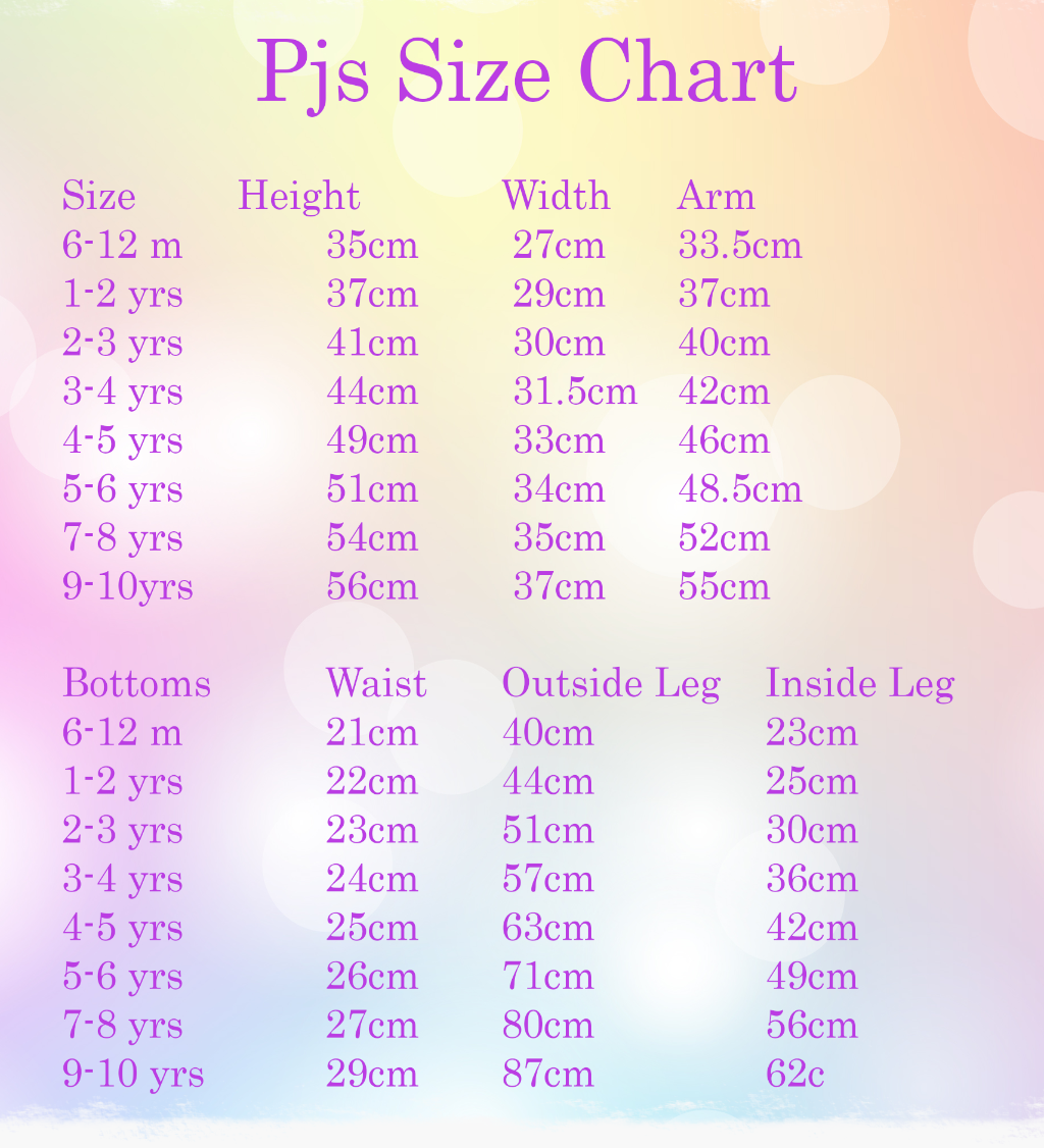 children's birthday pyjamas, 4 year old birthday pjs, Fournado, tournado pjs