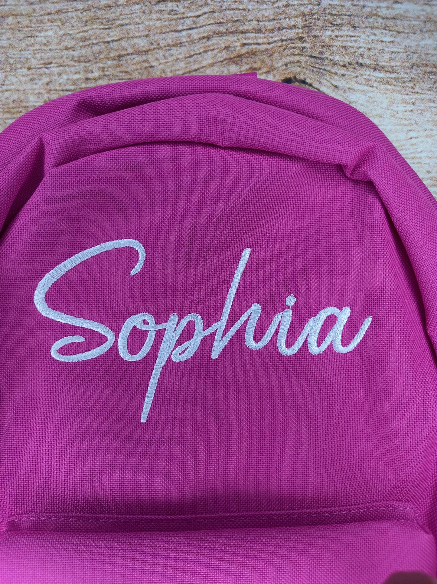 Childrens personalised backpack, kids rucksack, nursery bag, baby changing bag