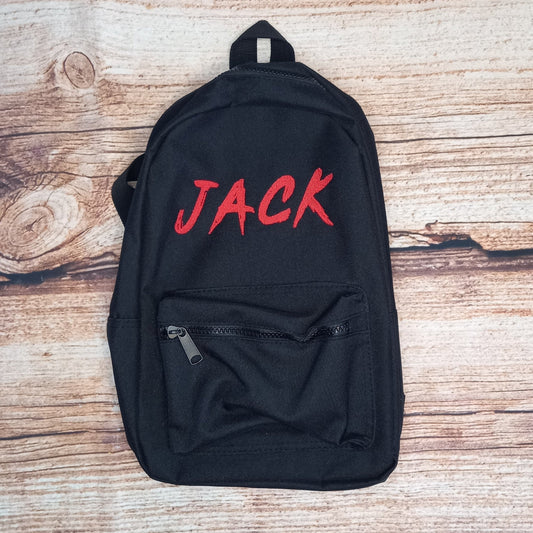 Childrens personalised backpack, kids embroidered bag, Nursery bag, baby changing bag, back to school accessories