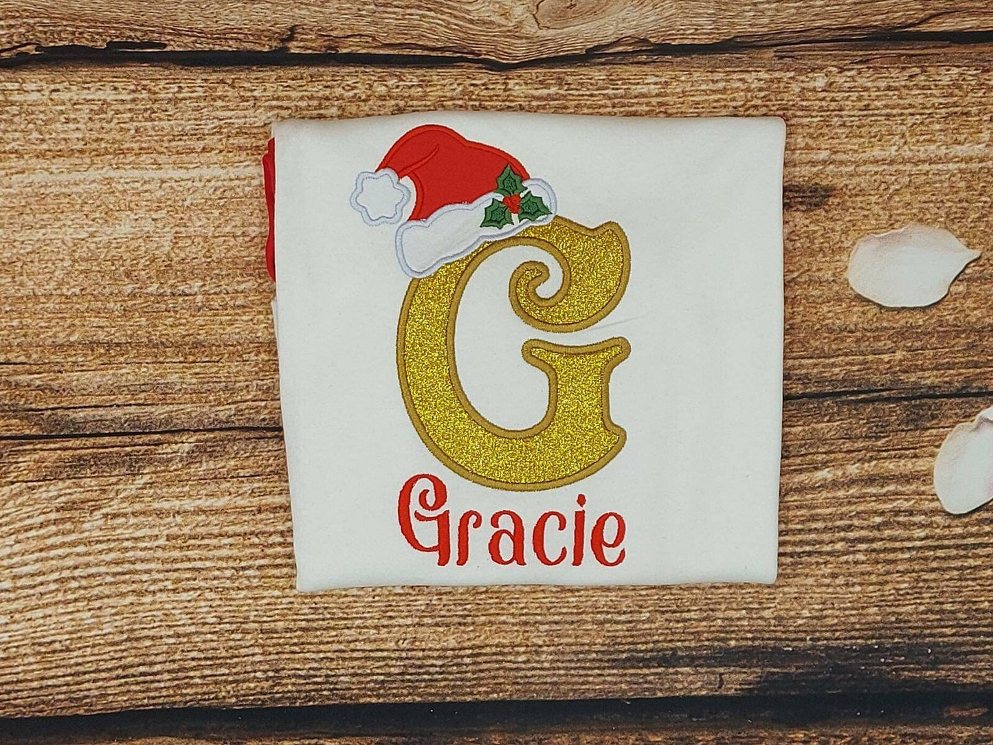 Personalised christmas pyjamas for kids, childrens xmas pjs, Childs embroidered sleepwear, loungewear, festive sleepwear, nightwear.