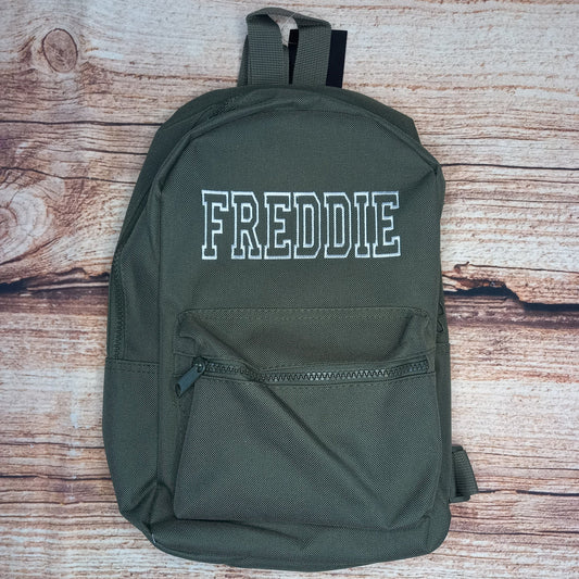 Childrens personalised backpack, kids school bag, Childs embroidered rucksack, nursery bag, baby changing bag, holiday bag for toddlers