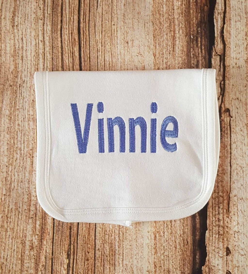 Embroidered baby bib, Personalised baby bib, new baby gift