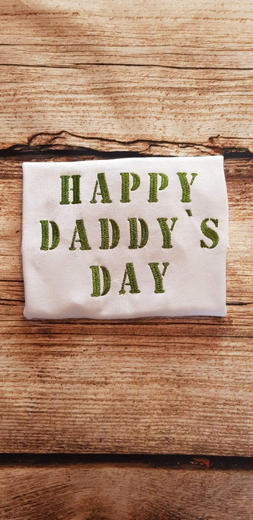 Happy Daddys Day tshirt,  childrens fathers day shirt