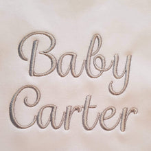 Load image into Gallery viewer, Personalised baby bib, embroidered baby gift
