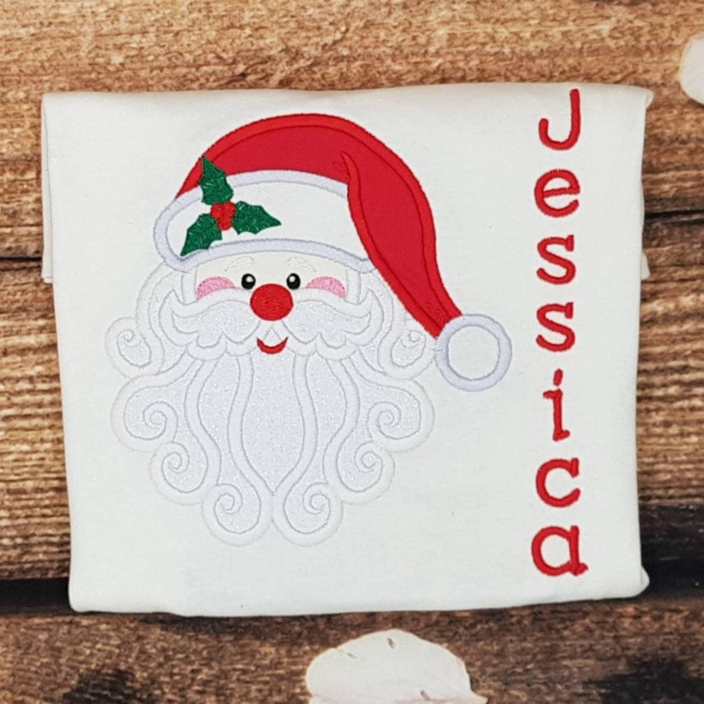 Childrens christmas tshirt, Kids xmas top, Childs father christmas tee, Santa shirt, childrens personalised christmas shirt
