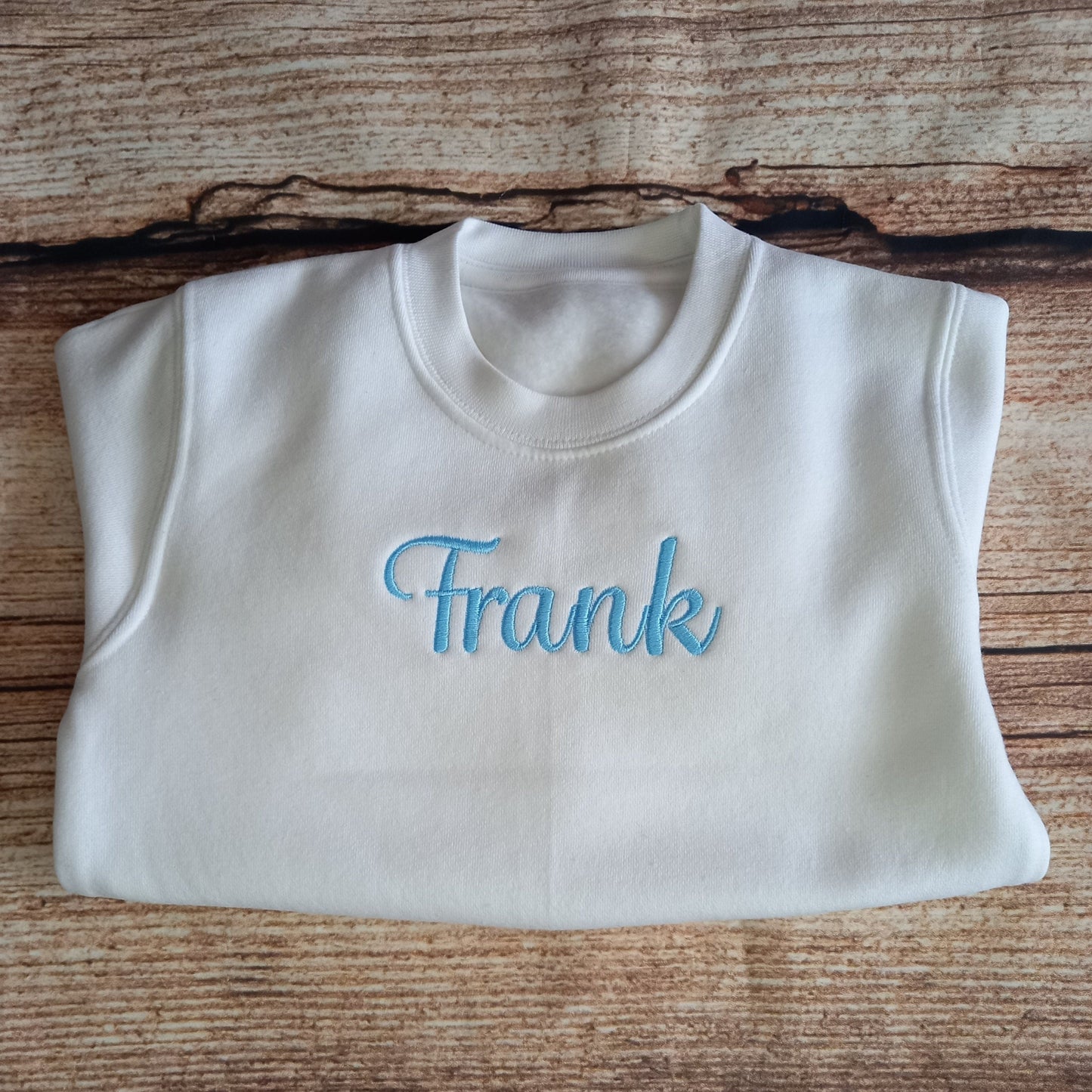 Childrens personalised jumper, child's embroidered sweater, childrens personalised gift, kids clothing